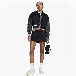 Nike Sportswear Women's Low-Rise Canvas Mini Skirt with shorts